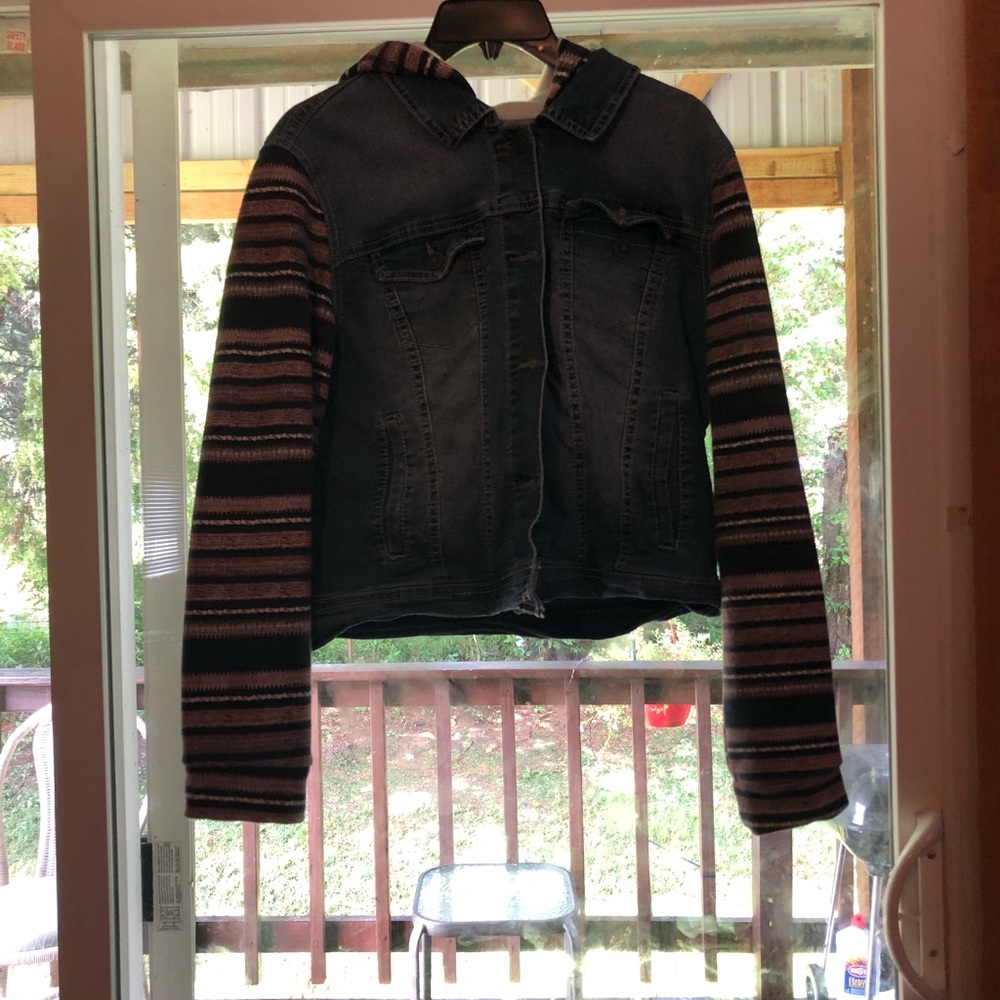 Wall flower denim Jacket